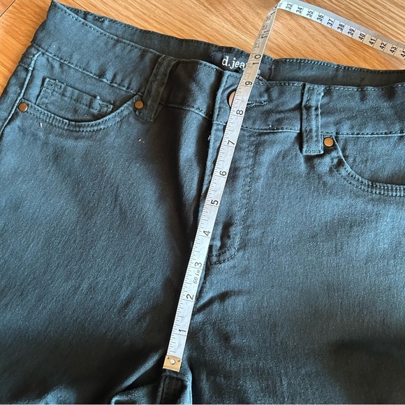 d. jeans Blue Green Skinny Leg Pants Women’s 6 - Picture 5 of 7